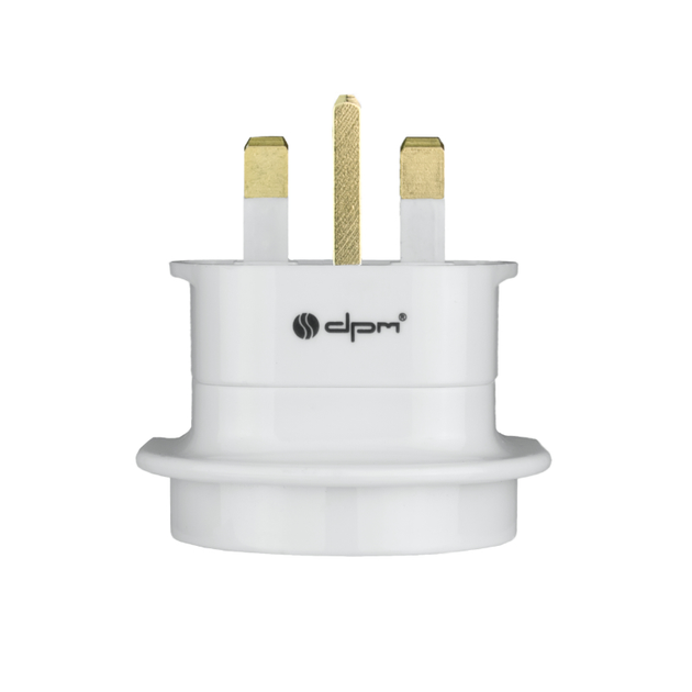 Adapter podróżny DPM do gniazda typu G PF01GB-W biały (5906881219874) - obraz 3