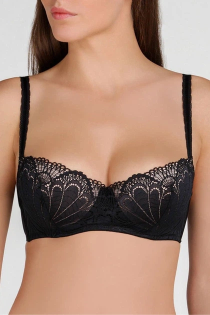 Бюстгальтер push-up Wonderbra 75G Чорний (94654) - Фото 1 Бюстгальтер push-up Wonderbra 75G Чорний (94654) - зображення 1
