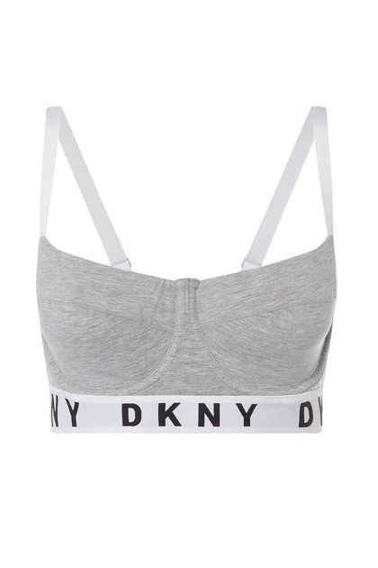 Бюстгальтер с мягкой чашкой DKNY 75B Серый (heather grey) (94252) - Фото 3 Бюстгальтер с мягкой чашкой DKNY 75B Серый (heather grey) (94252) - изображение 3