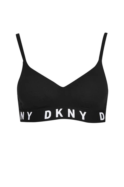 Топ с уплотнённой чашкой DKNY 80B Черный (94251) - Фото 4 Топ с уплотнённой чашкой DKNY 80B Черный (94251) - изображение 4
