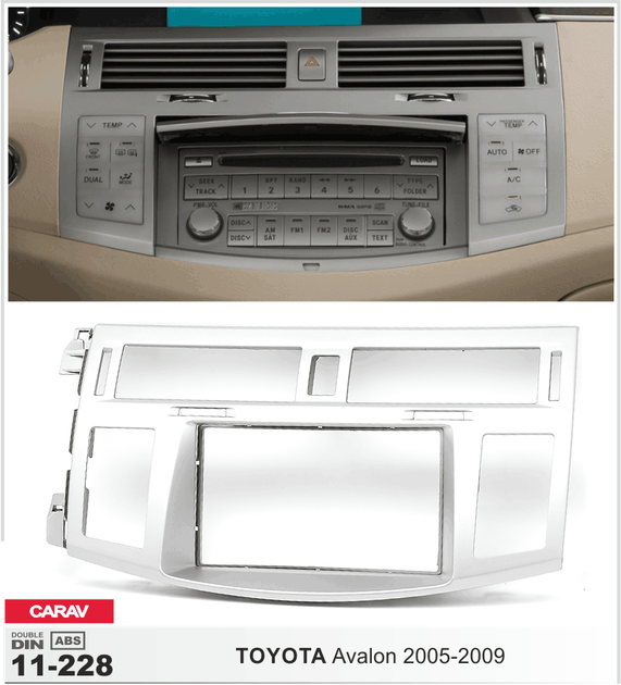 Переходная рамка CARAV Toyota Avalon (11-228) - изображение 4
