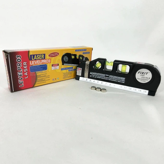 Лазерний рівень Laser Level Pro 3 з NK-232 вбудованою рулеткою - зображення 10