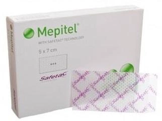 Набір пластирів Mepiform Safetac стерильні 5 см x 7.5 см 10 шт (7333350794262) - зображення 1
