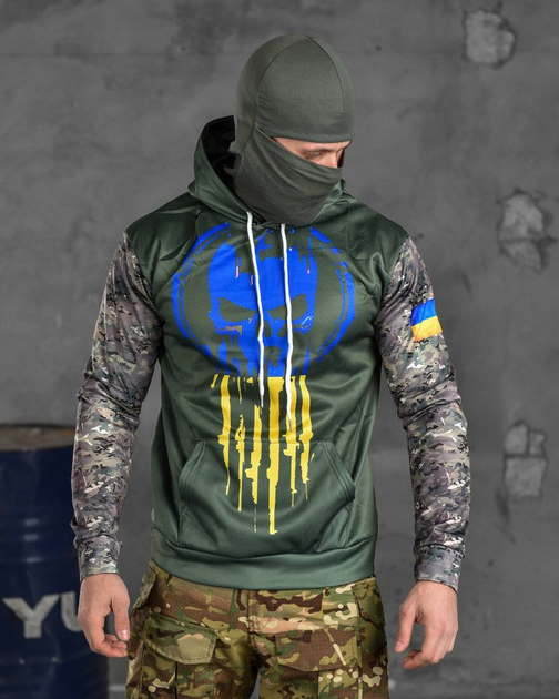 Худи ukrainian punisher mtk M - изображение 1