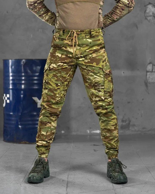 Тактические мужские штаны весна/лето рип-стоп KS Military S мультикам (83956) - изображение 1