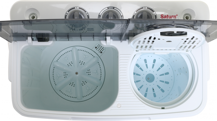 Пральна машина напівавтомат Saturn ST-WM0623 Gray - зображення 5