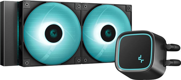Система рідинного охолодження DeepCool LE500 Marrs Black (R-LE500-BKLNMG-G-1) - зображення 1