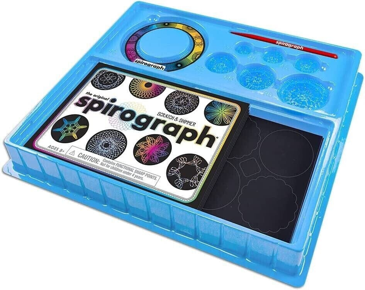 Zestaw kreatywny PlayMonster Spirograph Scratch and Shimmer (0819441010352) - obraz 3