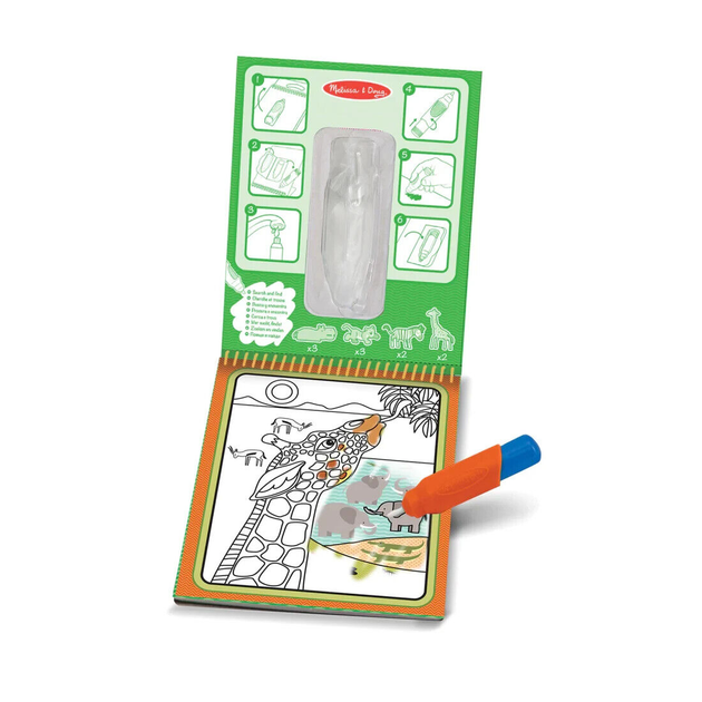 Водна розмальовка Melissa & Doug Water Reveal Pad Water Wow (0000772194419) - зображення 4