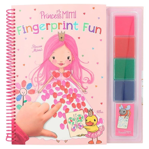 Набір для творчості Depesche Princess Mimi Fingerprint Fun (4010070630058) - зображення 1