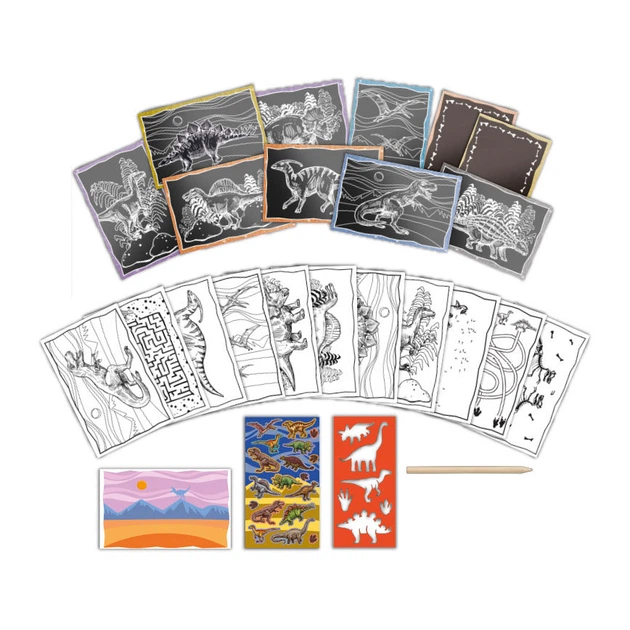 Książka-zdrapka Totum Dinozaury (8714274075016) - obraz 3