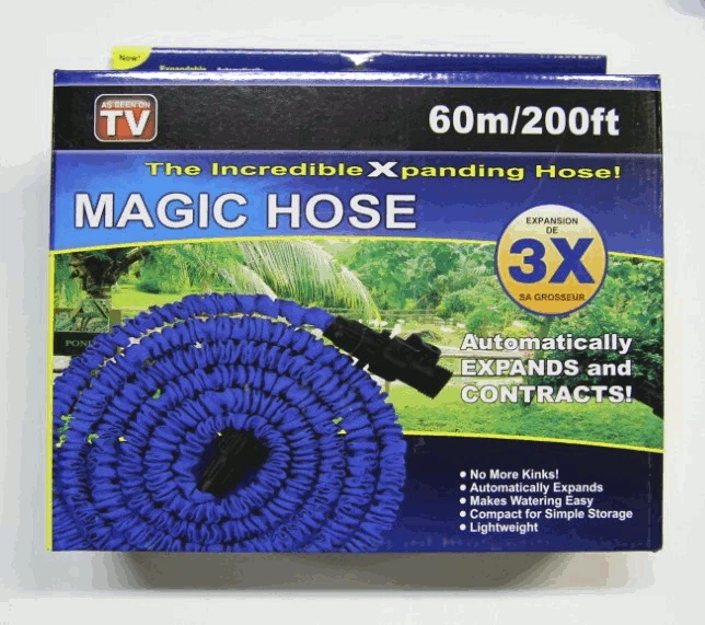 Шланг Magic Hose 2-12 атм 60 метров с распылителем. В подарок перчатки садовые Garden Gloves (FG22) - изображение 5