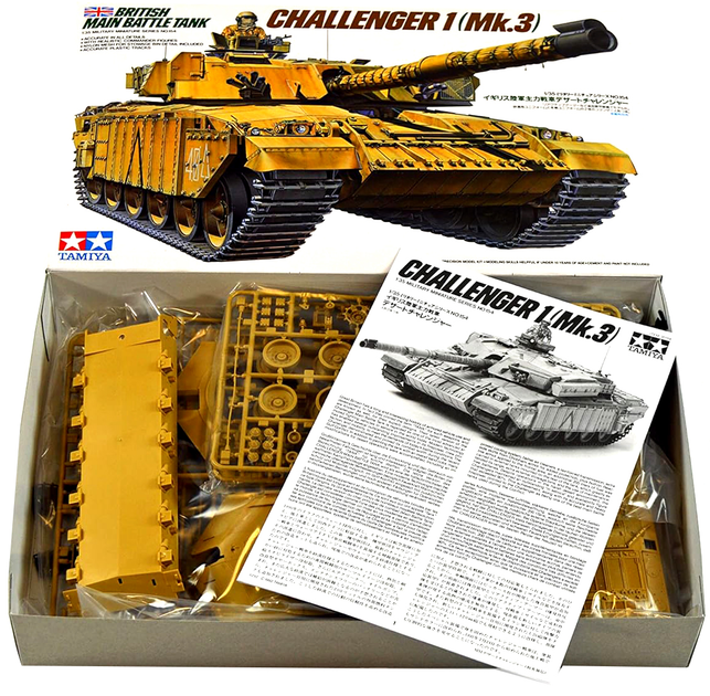 Model do składania Tamiya Br.Challenger 1 Mk.3 1:35 (4950344996452) - obraz 2