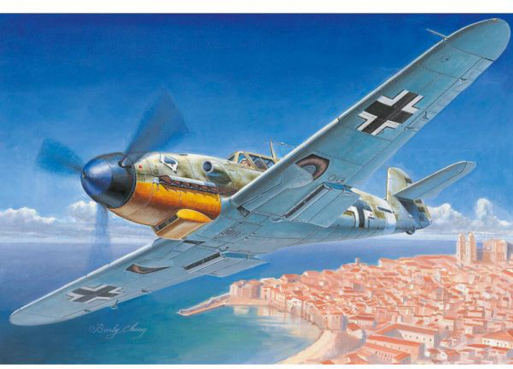 Model do składania Trumpeter Messerschmitt Bf 109F-4 1:32 (9580208022925) - obraz 2