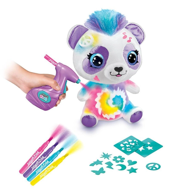 Іграшка-розмальовка Canal Toys Airbrush Plush Панда (3555801287718) - зображення 2
