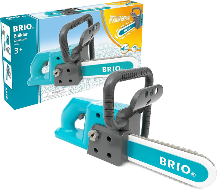 Klocki konstrukcyjne Brio Builder Chainsaw 7 elementów (34602) - obraz 1