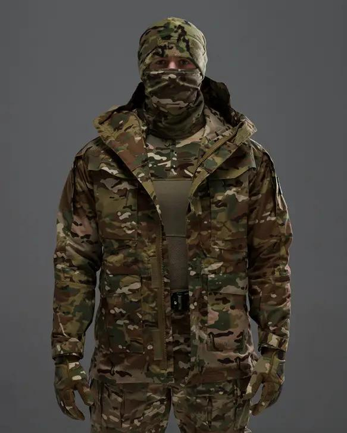 Куртка ветровка тактическая Shadow Rip-Stop с капюшоном MultiCam S - изображение 1