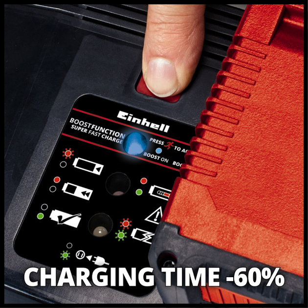 Зарядное устройство для инструментов Einhell Power-X-Boostcharger 8A (4512155) - изображение 3