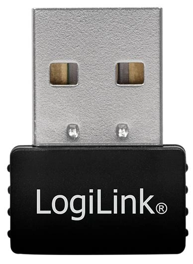 Wi-Fi адаптер LogiLink Nano Wi-Fi 2.4/5 ГГц 600 Мбіт/с USB Чорний (4052792035025) - зображення 2