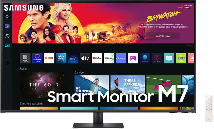 Монитор 43" Samsung M7 S43BM700UU 4K VA 60 Гц Over Stоск - изображение 1