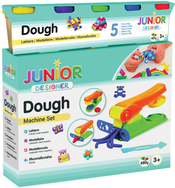 Zestaw kreatywny Junior Designer Dough Machine (5713428009214) - obraz 1