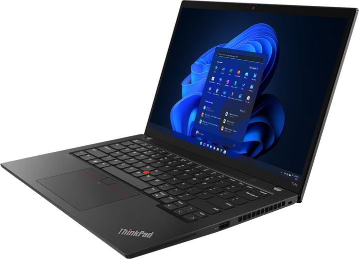 Ноутбук Lenovo ThinkPad T14s Gen 4 (21F6005APB) Deep Black - зображення 2