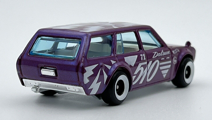 DATSUN BLUEBIRD WAGON (510) 4個 DATSUN510 Машинка Базовая Hot Wheels Datsun Bluebird Wagon (510