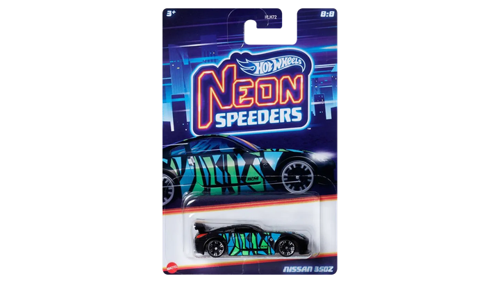 THE FAVORI NEON EDITION 5本セット Тематична Машинка Hot Wheels Nissan 350Z Neon Speeders 1:64 HLH72