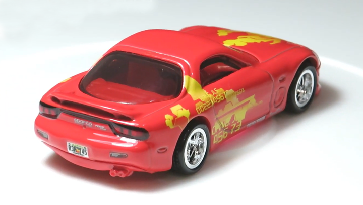 望*）様 Mazda RX-7 レッドミニカー Машинка Premium Hot Wheels 1993 Mazda RX-7 R1 Red Line Club RLC 1