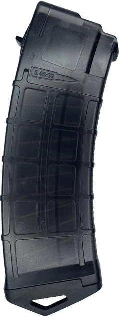 Магазин для АК Strata 22 Kit з трикутною заглушкою 5.45x39 мм 30 набоїв Напівпрозорий чорний (2185490000070) - зображення 1