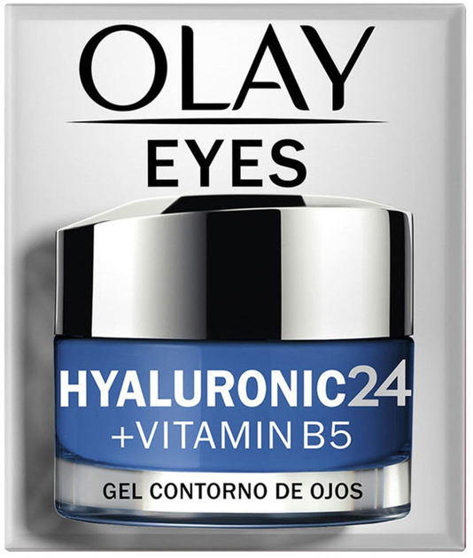 Żel pod oczy Olay Hyaluronic24 Vitamina B5 Gel Contorno Ojos 15 ml (8006540671146) - obraz 1