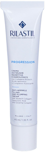 Krem do twarzy Rilastil Progression (+) Filler and Anti-Wrinkle Cream 40 ml (8055510241001) - obraz 1