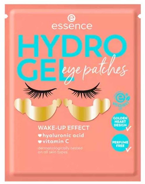 Патчі під очі Essence Cosmetics Hydro Gel Parches Wake-Up Effect 1 пара (4059729351166) - зображення 1