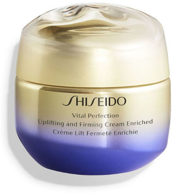 Крем для обличчя Shiseido Vital Perfection Uplifting And Firming Cream Enriched 75 мл (768614164531) - зображення 1