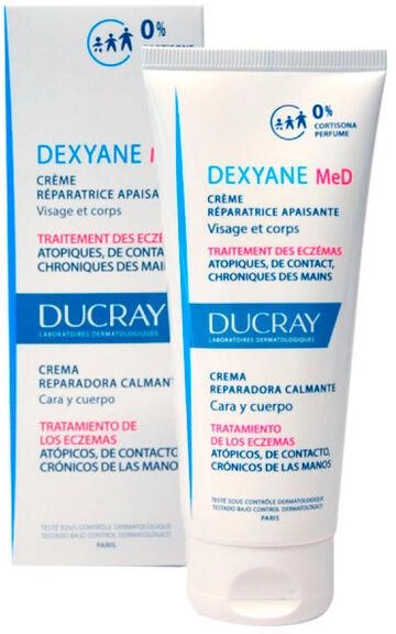 Крем для обличчя Ducray Dexyane Med Soothing Repair Cream 100 мл (3282770148138) - зображення 1