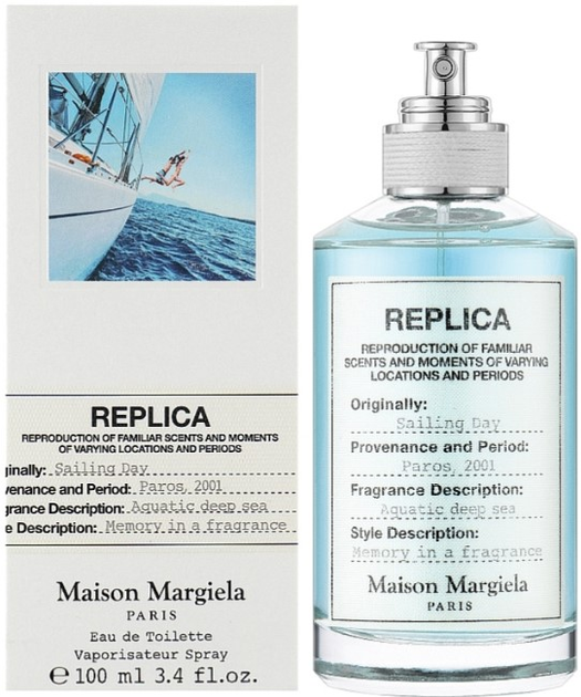 Woda toaletowa unisex Maison Margiela Replica Sailing Day EDT U 100 ml (3614271956729) - obraz 1