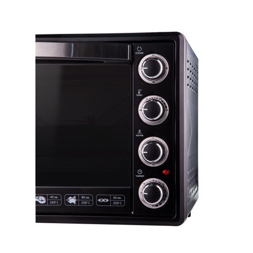 Електродуховка Liberton LEO-480 Black Mirror - зображення 2