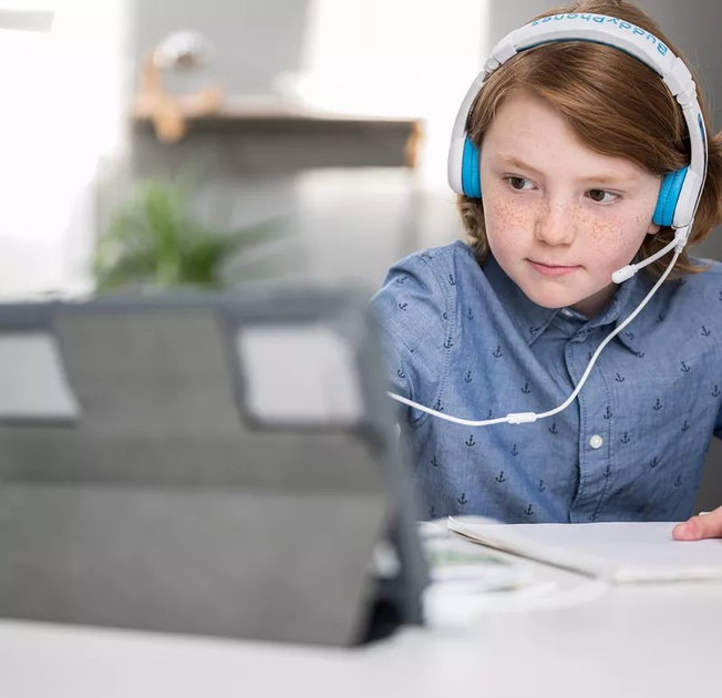 Навушники BuddyPhones School+ Blue (BP-SCHOOLP-BLUE) - зображення 4