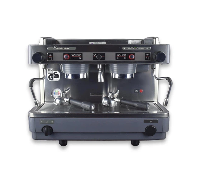 Професійна двопостова напівавтоматична кавомашина Faema E98 Compact S2 фото, відгуки