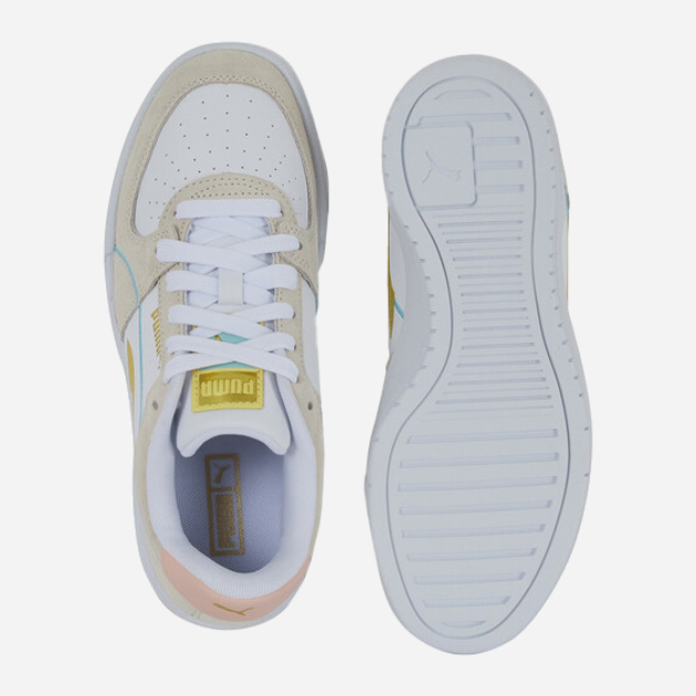 Sneakersy damskie na platformie Puma Ca Pro Tweak Smu Jr 394230-02 36 (3.5UK) 22.5 cm Biały/Beżowy (4065454498045) - obraz 4
