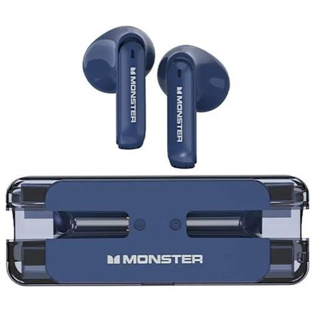 Беспроводные игровые наушники с микрофоном Monster Airmars XKT08 Blue ...