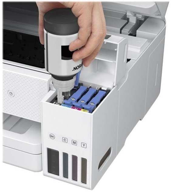 Urządzenie wielofunkcyjne Epson EcoTank ET-4856 White Wi-Fi (C11CJ60407) - obraz 5