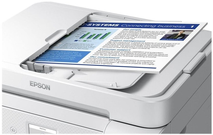 Urządzenie wielofunkcyjne Epson EcoTank ET-4856 White Wi-Fi (C11CJ60407) - obraz 8
