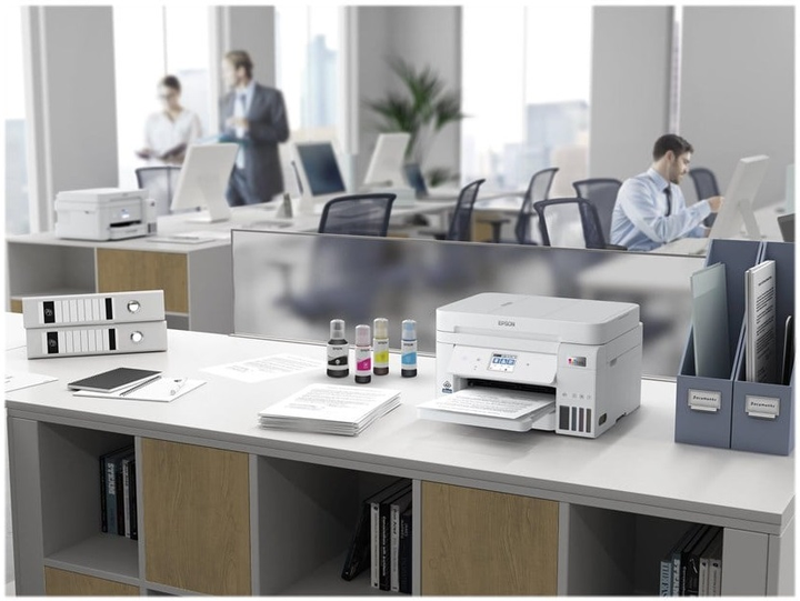 Urządzenie wielofunkcyjne Epson EcoTank ET-4856 White Wi-Fi (C11CJ60407) - obraz 9