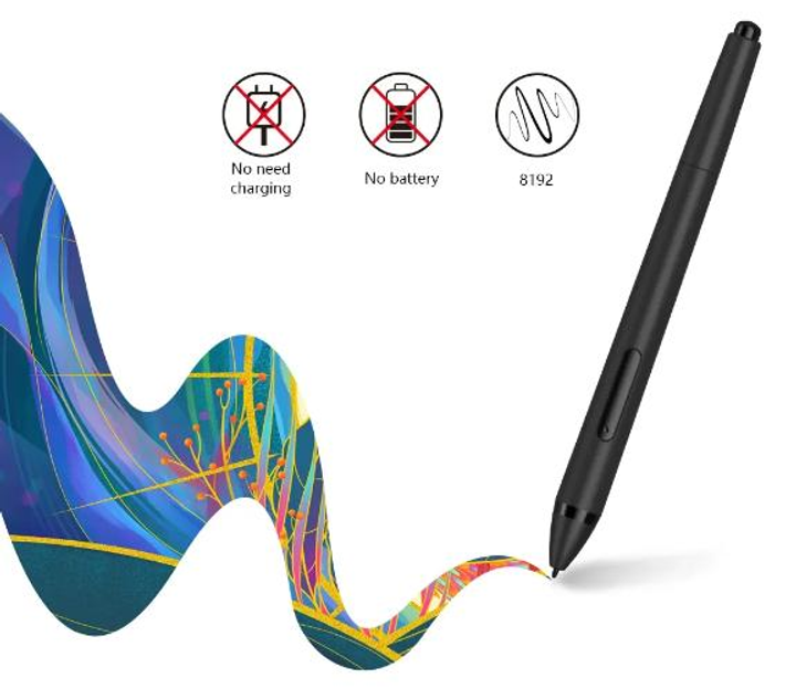 Графический планшет XP-PEN Star G960S Plus со стилусом для рисования ...