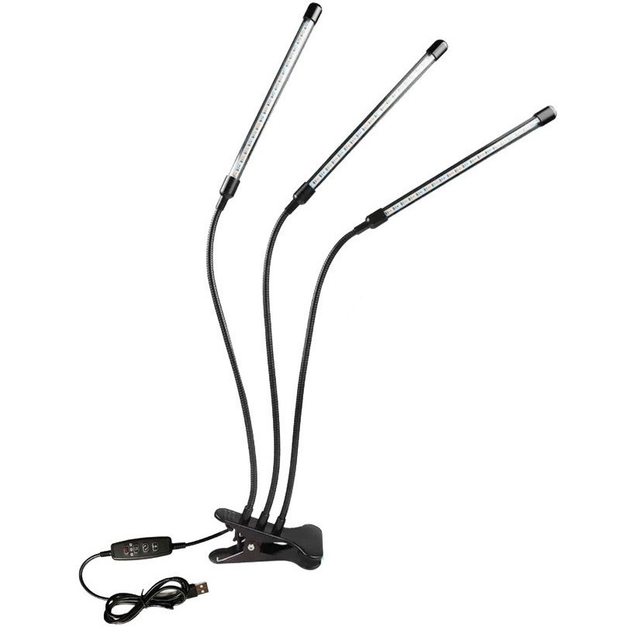 Фитолампа светодиодная для растений Plant Grow Light-3 с таймером ...