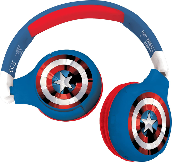 Słuchawki Lexibook Marvel Avengers Blue (3380743086828) - obraz 1