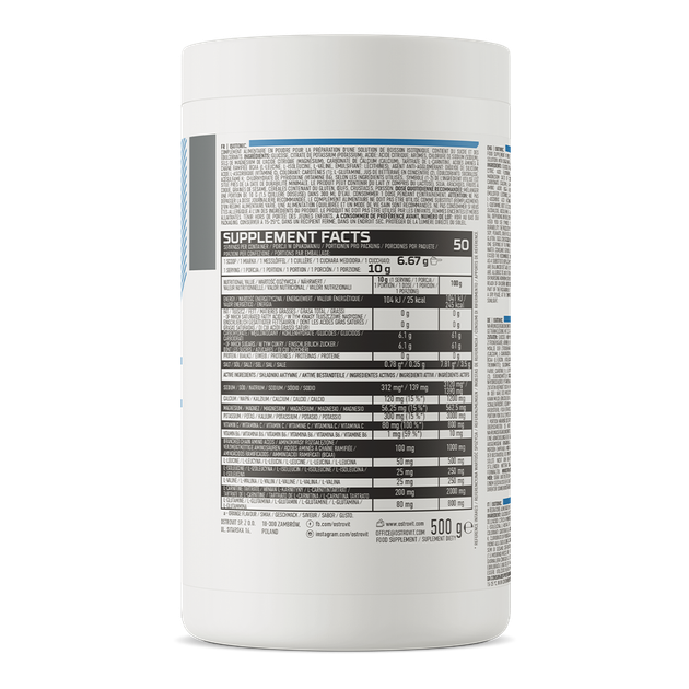 Ізотонік OstroVit ISOTONIC 500 g груша - зображення 2