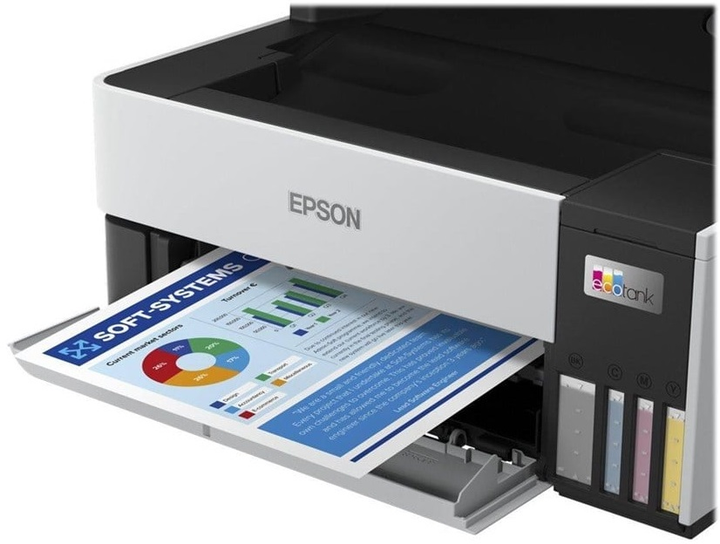 БФП Epson EcoTank ET-5170 White Wi-Fi (C11CJ88402) - зображення 6