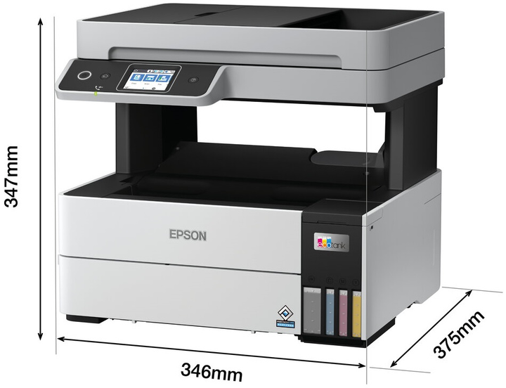 БФП Epson EcoTank ET-5170 White Wi-Fi (C11CJ88402) - зображення 10